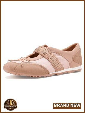 Leather Slip-On Ballet Sneaker Ballet-Chic Casual Comfort Shoe